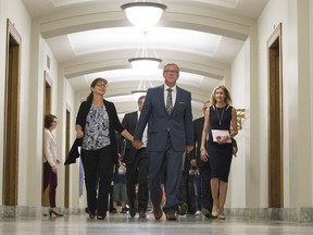 After nearly 10 years at the helm, Premier Brad Wall announced Thursday that he is stepping down and retiring from politics at the Legislative Building in Regina.