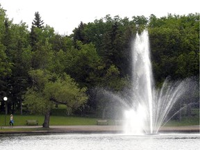 A Wascana Park scene on May 31, 2017.