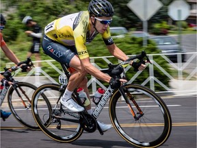 Regina's Rob Britton is shown competing in the Tour of Utah.