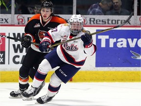 Kjell Kjemhus, a late-season call-up with the Regina Pats last season, is now hoping to earn a full-time spot with the WHL team.