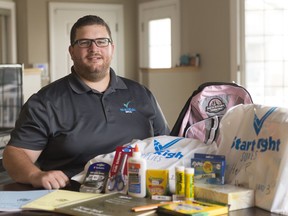 Mike Knight is a co-owner of Start Right Supplies, a Saskatchewan-based online store that sells school supplies.