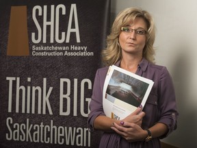 Shantel Lipp, president of Saskatchewan Heavy Construction Association.