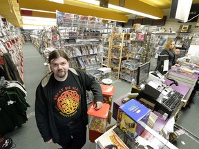 Christopher Roberts of Tramps Music, Comics, Cards, and Games.