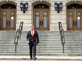 Regina Rosemont MLA Trent Wotherspoon has announced out front the Legislative Building that he intends to run in the Saskatchewan NDP's leadership race next year.