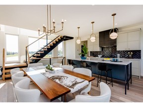 For its second Hospital Home Lottery grand prize home, Haven Builders selected "polished industrial" as their design theme. The home's decor reflects a polished, contemporary look with industrial flair. (Photo: Elaine Mark/D & M Images) D&M Images