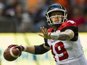 Calgary quarterback Bo Levi Mitchell doesn't mind being the villain in the rivalry with the Roughriders.