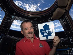 Canadian astronaut Chris Hadfield posted this photo to Twitter on Jan. 6, 2013, from the International Space Station.