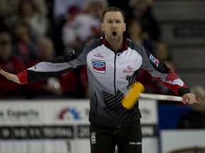 Brad Gushue, the 2017 world men's champion, is competing at the Tour Challenge this week at the Co-operators Centre.