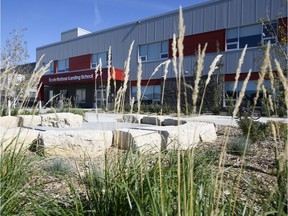 The exterior of Ecole Harbour Landing School in Regina.