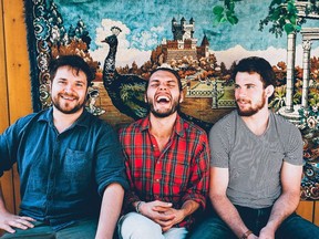 Etienne Fletcher (middle) is set to release Side A EP on Sept. 22 at The Exchange and he will be joined by Sean McCannell (left) and Gaelan Malloy.