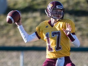 Josh Donnelly, shown in this file photo, quarterbacked the LeBoldus Golden Suns to a season-opening victory on Thursday.
