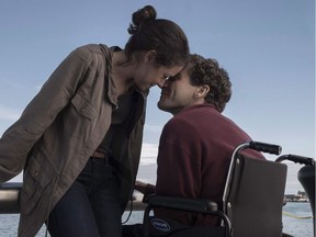 This image released by Roadside Attractions shows Tatiana Maslany, left, and Jake Gyllenhaal in a scene from "Stronger." THE CANADIAN PRESS/ AP-Scott Garfield/Lionsgate and Roadside Attractions via AP ORG XMIT: CPT110

AP PROVIDES ACCESS TO THIS THIRD PARTY PHOTO SOLELY TO ILLUSTRATE NEWS REPORTING OR COMMENTARY ON FACTS DEPICTED IN IMAGE; MUST BE USED WITHIN 14 DAYS FROM TRANSMISSION; NO ARCHIVING; NO LICENSING; MANDATORY CREDIT
Scott Garfield, THE ASSOCIATED PRESS
