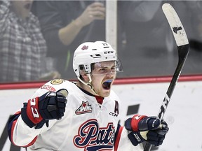 Regina Pats centre Sam Steel, above, and defenceman Josh Mahura have been invited to Canada's world junior selection camp.