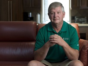 Stan Hanoski, a director of the Regina chapter of the Prostate Cancer Canada Network (PCCN) at his home. The group is holding a free prostate cancer seminar on Saturday at the Travelodge Hotel.