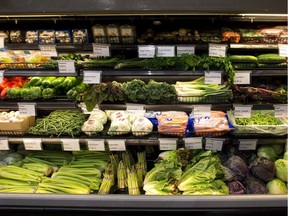 Food prices are dropping at grocery stores in Canada, but increasing in restaurants.