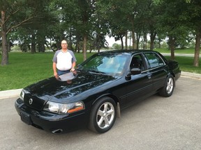 Barry Dansereau enjoys showing off his rare Mercury Marauder.