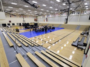 The gym at Luther College High School on Feb. 11, 2015.