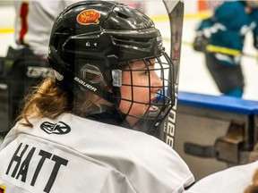 The Regina Rebels' Miranda Hatt will soon leave for the Canadian women's under-18 hockey championship.