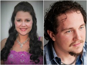 Kerri Cornish Morton and Lawrence Shirkie will perform with the Regina Philharmonic Chorus on Nov. 3.