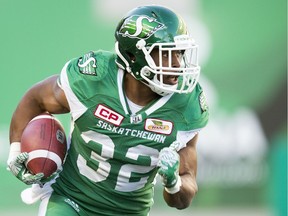 Tailback Cameron Marshall is to return to the Saskatchewan Roughriders' lineup on Friday in Calgary after missing six games with a knee injury.