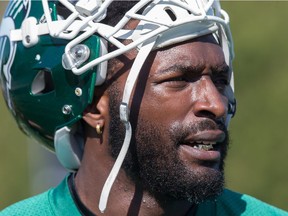 Riders defensive end Willie Jefferson keeps improving with every game this season.