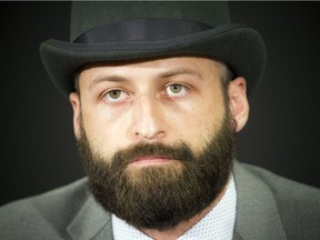 Edmonton Eskimos quarterback Mike Reilly is known for his sartorial selections off the field.