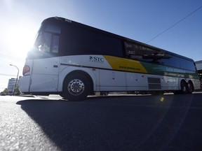 REGINA, SASK :  May 31, 2017  --  The final Regina outbound STC passenger bus leaves the downtown terminal in Regina. TROY FLEECE / Regina Leader-Post
TROY FLEECE, Regina Leader-Post