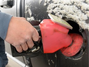 Gas prices in Regina were as high as 116.9 cents per litre on Nov. 3, 2017.