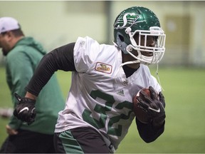 Tailback Cameron Marshall is ready to run with the ball if he's on the Riders' active roster for Sunday's East Division semifinal.