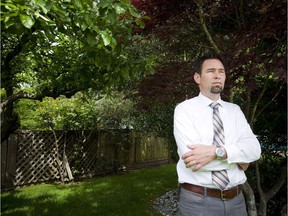 Mike Schouten is pictured at his home in Surrey, B.C., on May 15, 2014.