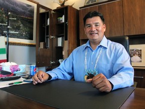 Chief Bobby Cameron, of the Federation of Sovereign Indigenous Nations July 4, 2017.