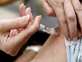 The province's seasonal influenza immunization program runs until Dec. 18