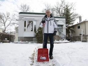 Gord Layman regularly lends a helping hand around his neighbourhood — with his shovel in the winter and lawnmower during the summer months.