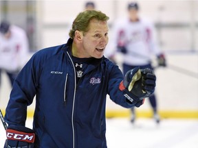 Regina Pats assistant coach/GM Dave Struch, shown in this file photo, is pleased to be home.