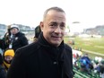 Tom Hanks was at Taylor Field for the 2013 Grey Cup game.