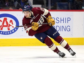 The Regina Pats' Scott Mahovlich looks forward to facing his old team, the Kamloops Blazers, on Wednesday night at the Brandt Centre.