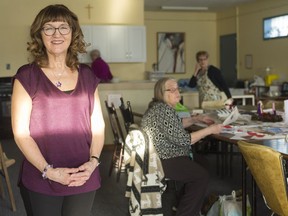 Theresa Hilbig, executive director of Visitation House on 11th Avenue. Visitation House is a drop-in centre for women and children.