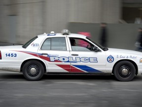 Toronto Police Services cruiser.