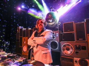 DJ Baby Daddy helps get the vibe going at Beer Bacon Bands which runs Jan. 26 and 27 at the Conexus Arts Centre.