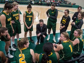 The Dave Taylor-coached University of Regina Cougars women's basketball team has moved into top spot in the national rankings.