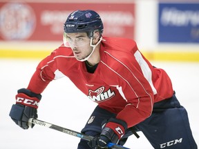 Defenceman Brady Pouteau is back for his second tour of duty with the Regina Pats after being acquired from the Lethbridge Hurricanes prior to Wednesday's WHL trade deadline.