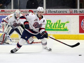The Regina Pats' Josh Mahura was a game-changer in Monday's 5-4 WHL overtime victory over the visiting Prince Albert Raiders.