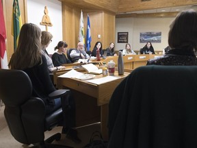 The Regina Catholic School Board's new group of student trustees is hard at work.