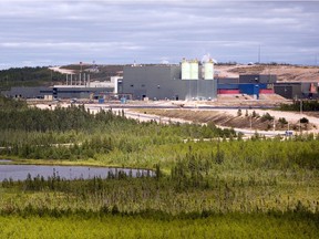 Cameco Corp.'s Key Lake mill in northern Saskatchewan, about 600 kilo