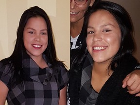 These two photos show Daralyn Jade Bitternose who was last seen in Regina on the evening of Monday, Feb. 19.