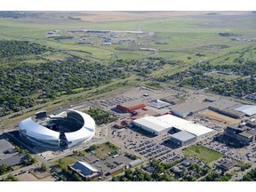 The expansive Evraz Place grounds can host a multitude of large-scale events, such as the Brier.