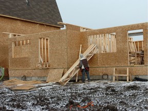 An Affordable Housing project being built on the corner of Toronto Street and 15th Avenue in this 2006 image. There has been far less infill development in recent years.