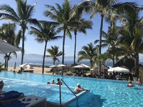 Lounging in one of three pools at the Friendly Vallarta Beachfront Resort & Spa is an enjoyable way to spend a day.