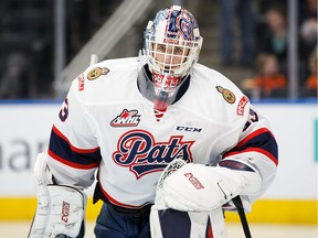 Regina Pats goaltender Max Paddock is expected to make his WHL playoff debut on Friday.