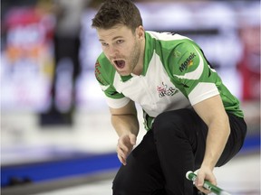 Kirk Muyres is competing in his fourth Brier with Steve Laycock and Team Saskatchewan.